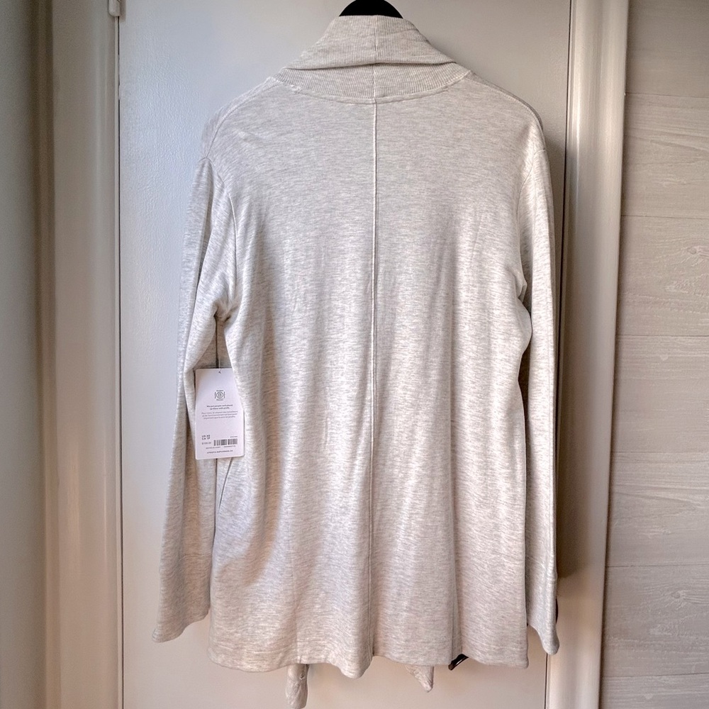 Nwt ATHLETA Pranayama ll Wrap Cardigan Grey